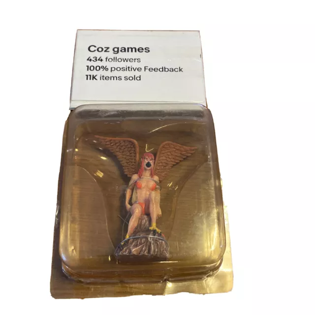 Harpy Figurine Hachette Part Works Beast And Beings Figure Boxed Statue