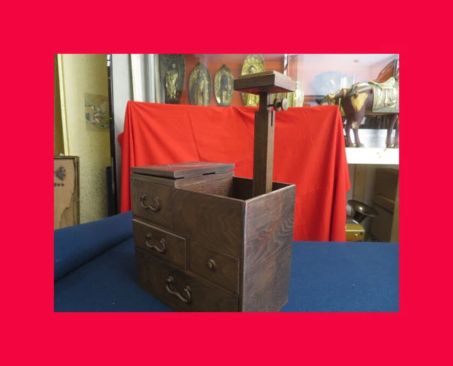 Japanese antique Furniture, folk utensils, furnishings. Makie, ornaments