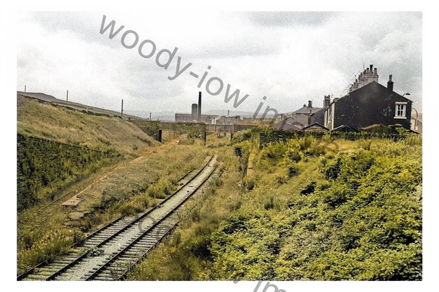 BBC0640 SITE of Britannia Railway Station in 1963 , Lancashire