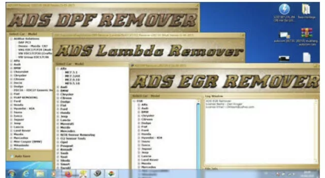Dpf Remover + Egr Remover + Lambda Remover 2017 Professional !
