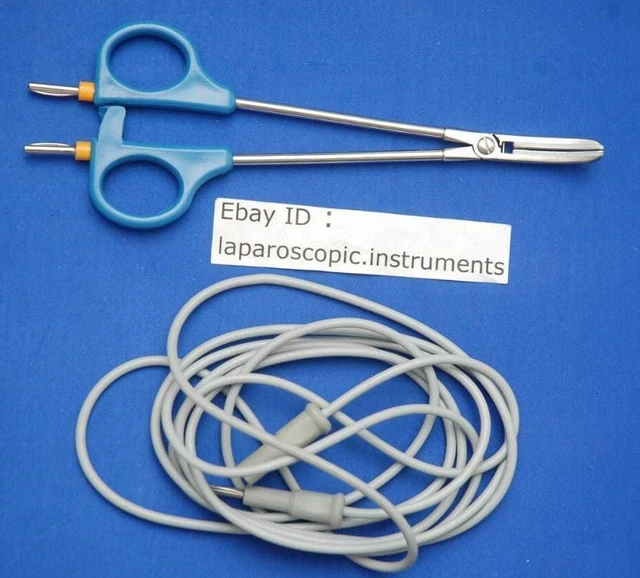 LAPAROSCOPIC OPEN BIPOLAR Forceps Vessel Sealer BiClamps With Bipolar