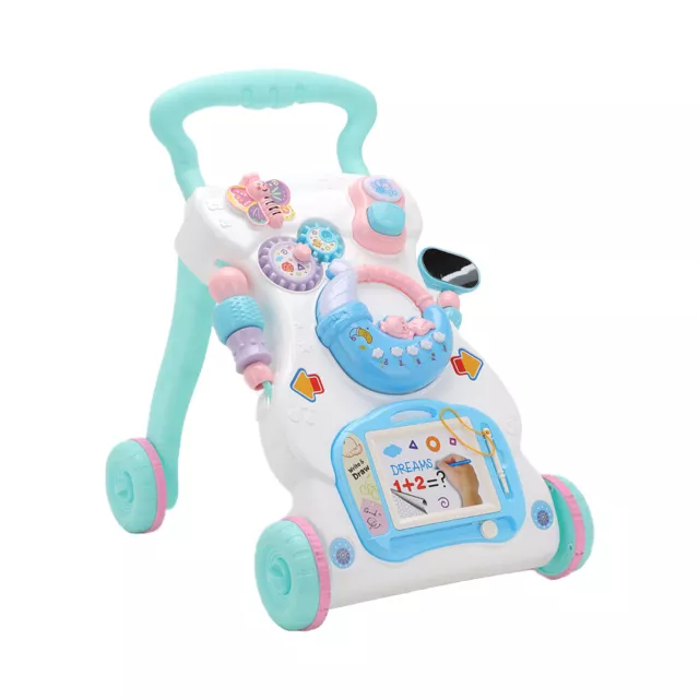 Lauflernhilfe mit Musik Gehfrei Laufhilfe Lauflernwagen Baby walker Spielzeug