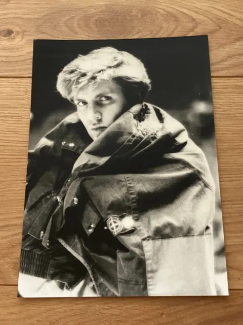 Duran Duran - rare original press photograph. Simon Le Bon and Andy Taylor