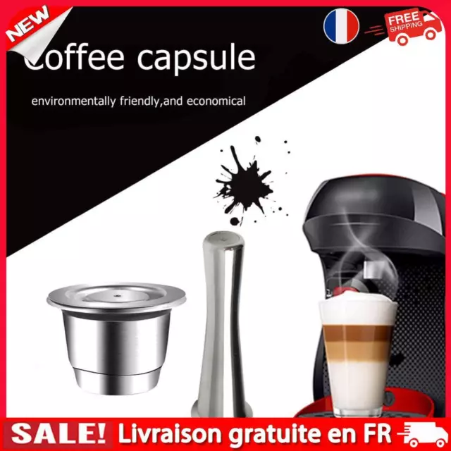 RECHARGEABLE PODS RÉUTILISABLES Acier inoxydable Capsule Café For Senseo  EUR 16,87 - PicClick FR