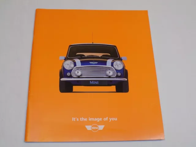 1996 Mini Car Dealership Literature Brochure Memorabilia UK Market Rover Classic