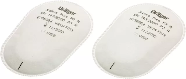 Dräger X-plore Bajonett Partikel-Filter Pure P3 für Aerosole/Partikel