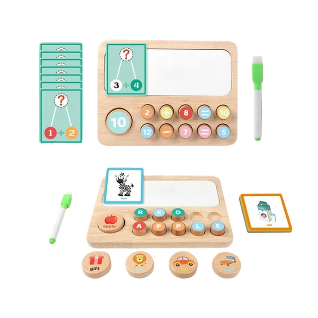 TABLEAU DE SUIVI De L'alphabet Et Des Nombres Tableau D'entraînement Pour EUR 12,78 - FR