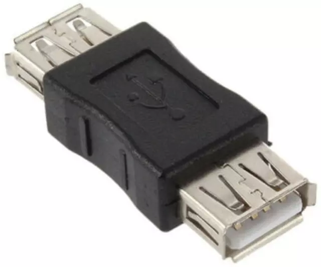 USB Female To Female Adapter Cable Coupler Connector Joiner USB 2.0 Type A