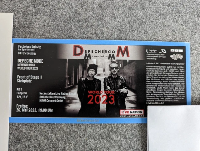 Depeche Mode Tour 2023 Leipzig Tickets