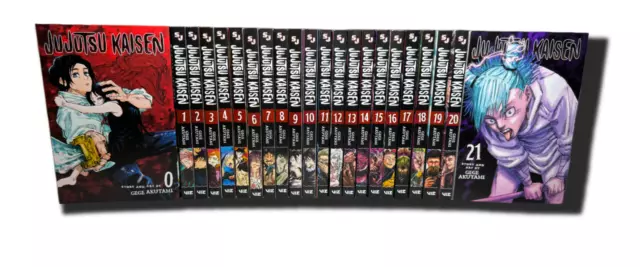 Jujutsu Kaisen Volumes 0-21 BRAND NEW Manga Set Free Postage!