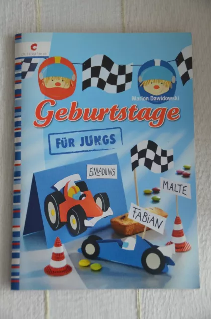 Geburtstage für Jungs  Deutsch  durchgeh, vierfarbig, mit 2 Vorlagebogen (z ...
