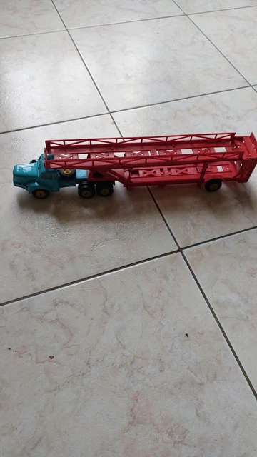 NOREV - Tracteur Berliet TBO 15 - Transporteur Bleu - Échelle 1/43 - Occasion En Boîte