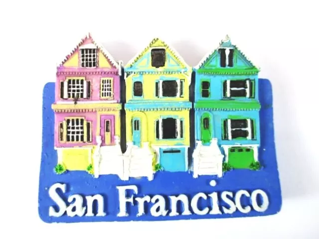 San Francisco Kalifornien California USA Poly Souvenir Magnet,Amerika (347)