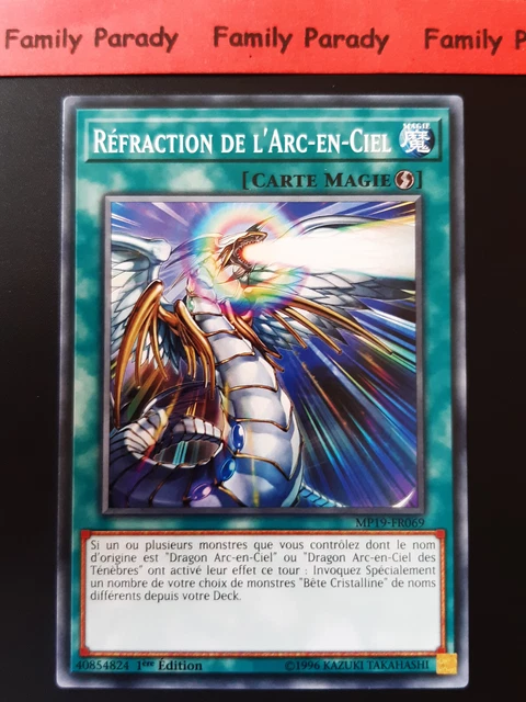 Réfraction de l'Arc-En-Ciel MP19-FR069 Carte Yu-Gi-Oh! neuve vf