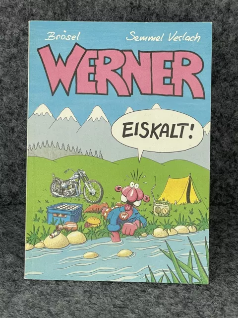 Werner - Eiskalt ! Comic Buch Von Brösel | Semmel Verlach | 1989 | - Gut