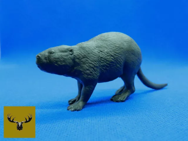 Giant Beaver of the Ice Age. Resin Model in 1/24 scale. Super Rare!