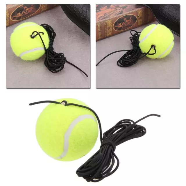 Tennis Training Ball With Elastic Rope Ball On Elastic N B7D9 Practice F4N5