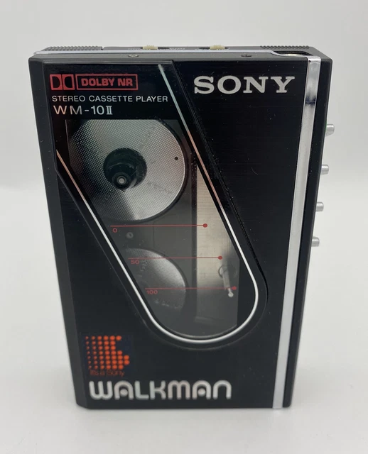 Sony Walkman Cassette Player WM-10 II Black , for parts/repair Japan , Clean ! Sony Walkman Cassette Player WM-10 II Black , for parts/repair Japan , Clean !
