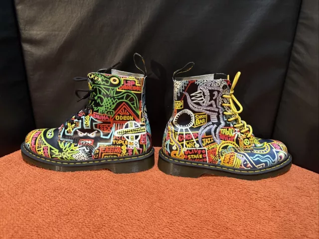 DR. MARTENS PASCAL Mark Wigan kaboom Boots US Size 11 L 200.00 PicClick