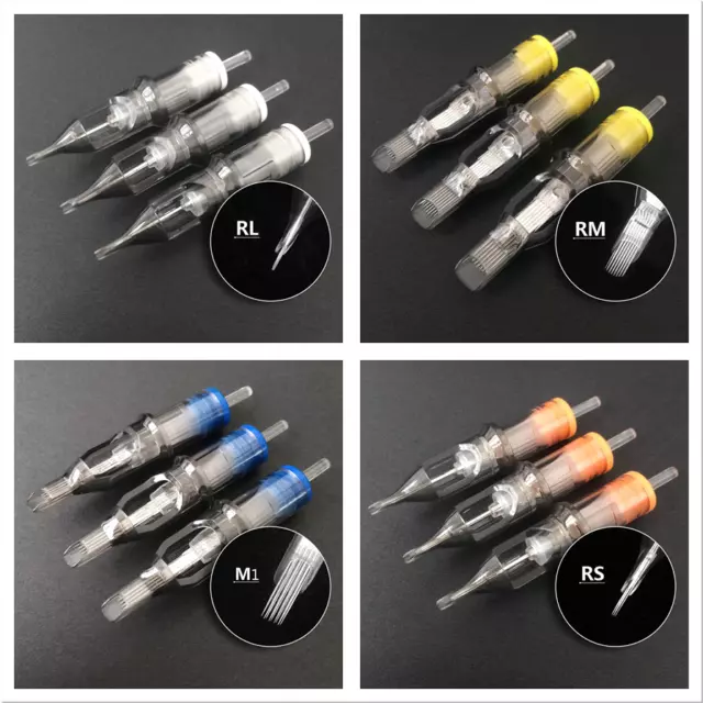 Tattoo Cartridge Needles Universal Professional Disposable Sterilized 10~100PCS