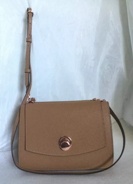 MIMCO Tan Leather Cross Body/Shoulder Bag / Handbag