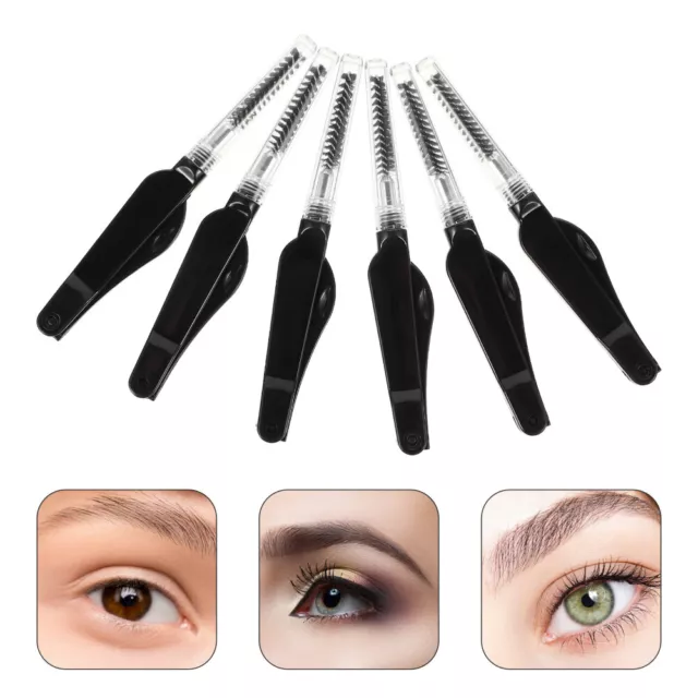 6Pcs eyebrow comb double ended eyelash comb eyelash comb brush