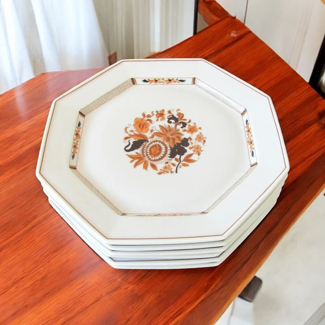 Assiettes à Dessert Coquet Georgia En Porcelaine De Limoges - 4 Assiettes 21 Cm Blanc Satiné, Neuves Avec Micro-défauts