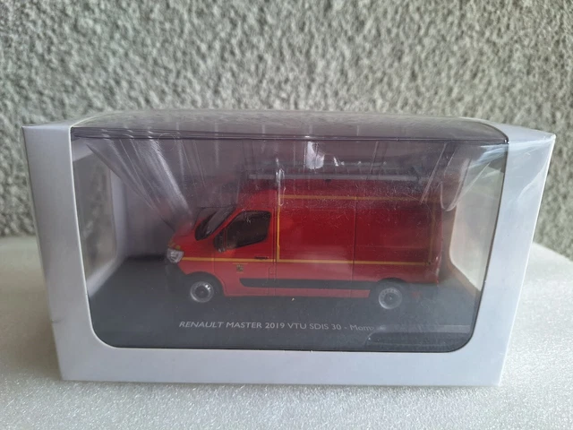 Eligor 1/43 Pompier Renault Master 2019 Vsav Sdis 35 Ref 118007 Neuf