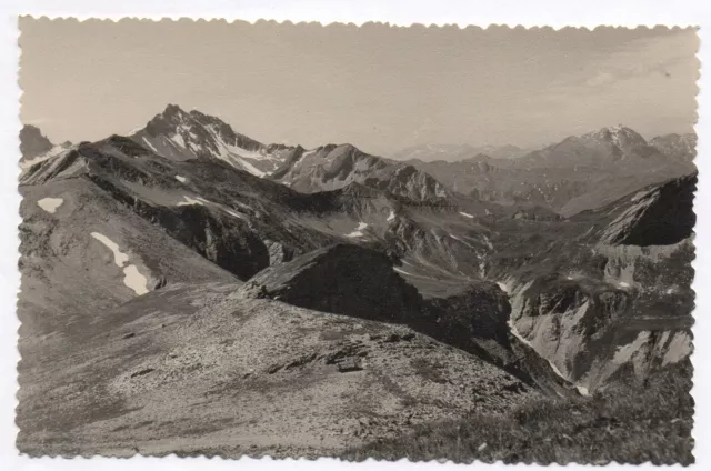 PHOTO Massif du Mont Blanc Vers 1950 Haute-Savoie Montagne Paysage