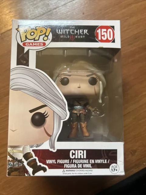 Funko Pop 150 Witcher 3 Ciri With Protector