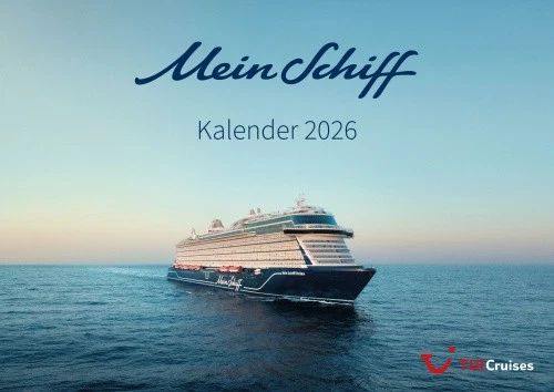 TUICRUISES MEIN SCHIFF Jahreskalender 2026 - A2 EUR 36,99 - PicClick DE