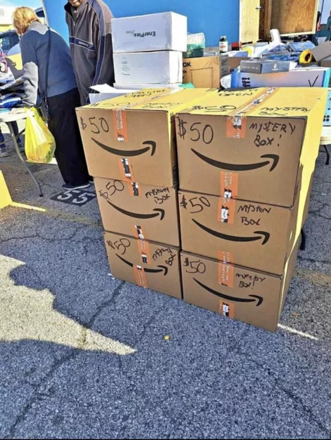 Fun Box ! Electronics, AMAZON Overstock, Home Goods, Non-Electronics AMAZON Box