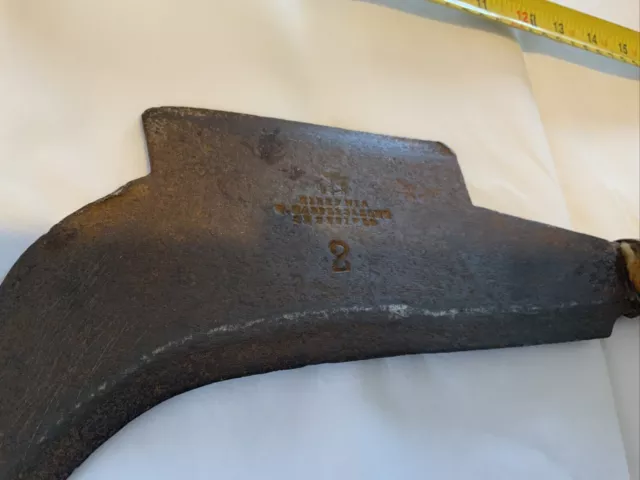 Vintage W. Marples & Sons Hibernia No. 2 Billhook Hedge Laying Bill Hook Tool