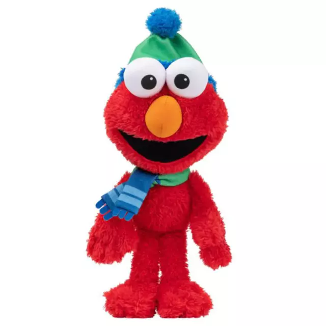 Christmas Nutcracker Elmo Sesame Street Soft Plush Toy for Ages 1 Year and Up