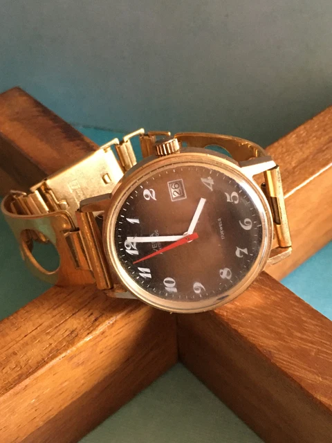 MONTRE CHAJKA RUSSE Chaika plaqué or mécanique femme 17 ans EUR 38,82