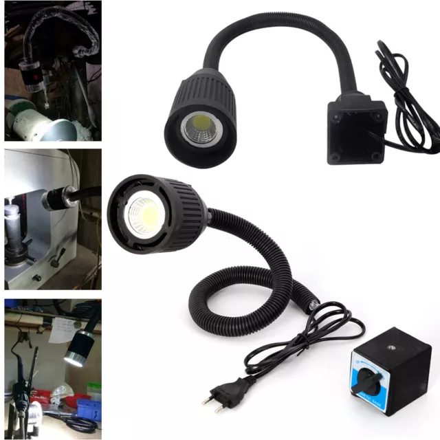Lampada macchina CNC luce da lavoro magnetica LED luce flessibile braccio dispositivo