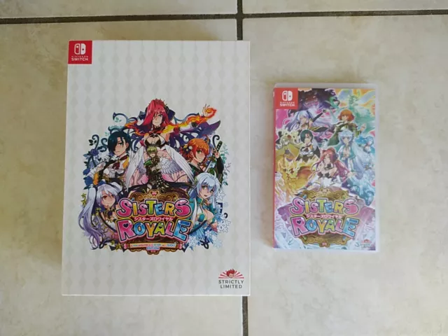 Jeu Nintendo Switch Sisters Royale Édition Collector Strictly Limited