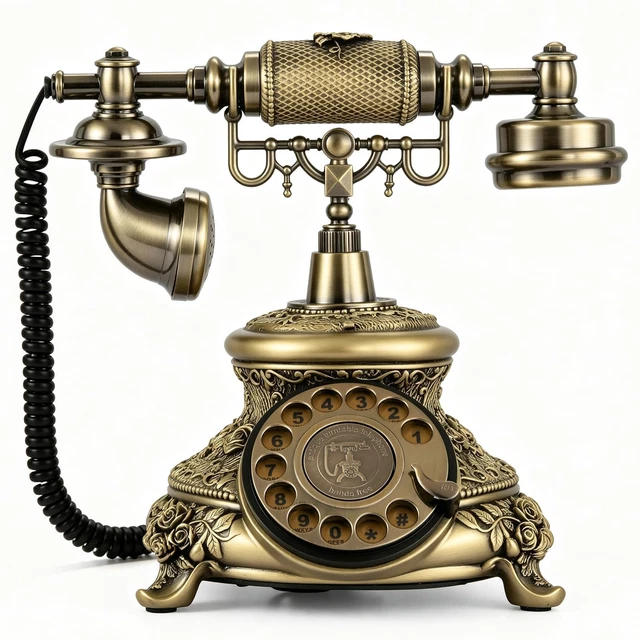 Retro Classig VINTAGE ROTARY DIAL Phone Old School Retro Antique Phone £111.65 ...