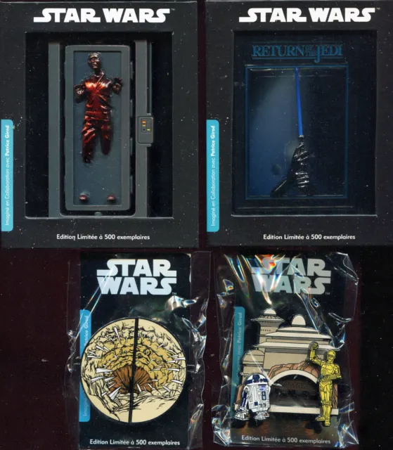 Pin Disneyland Paris DLP Pin trading set Star Wars