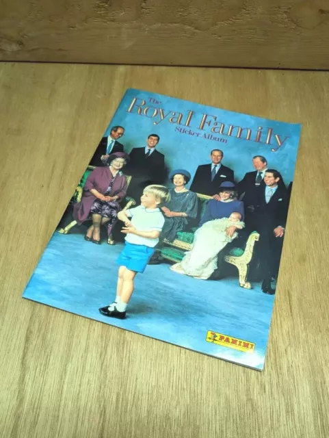 Vintage 1988 PANINI - The Royal Family Sticker (3/190) Book Album - Excellent