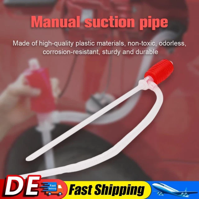 Pompa Manuale A Lampadina Per Carburante - 2 Pezzi Per Trasferimento Benzina/Diesel