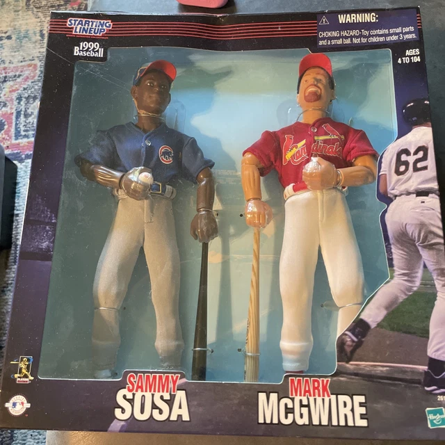 1999 STARTING LINEUP SAMMY SOSA MARK MCGWIRE 12