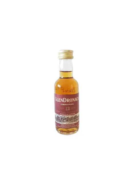 Glendronach 12 Years Old Single Malt Whisky Miniature 50mL Circa 2011 (43% ABV )