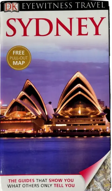 Sydney　Book　Out　DK　Free　Guide　EYEWITNESS　PicClick　P/B　$27.50　TRAVEL　Map　New　Brand　AU　Australia　Pull