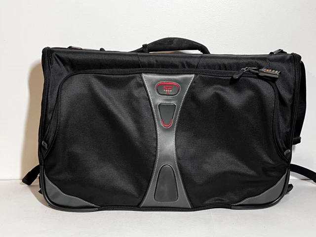 Tumi EUC Black Unisex T-Tech 5536D TriFold Nylon Travel Garment Suit Bag Luggage