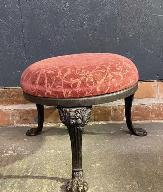 Cast iron foot stool discount