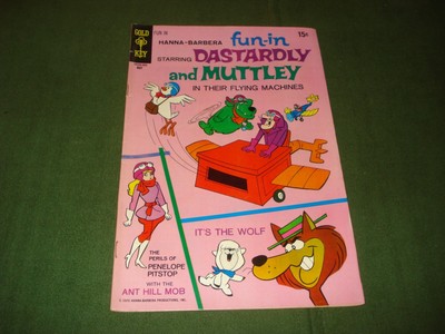 HANNA BARBERA'S FUN-IN #2, Wacky Races 1970, Higher Grade, Comic Book