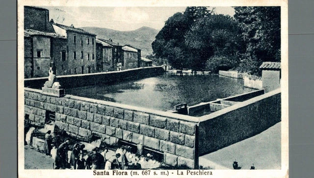 Grosseto Santa Fiora la Peschiera , Lavandaie F. piccolo  spedita