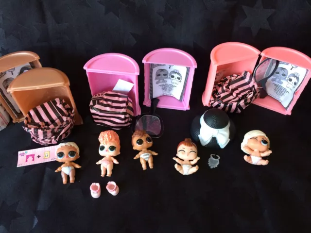 Lol Surprise Doll Lil Sisters Bundle, Mix Of New & Used Dolls