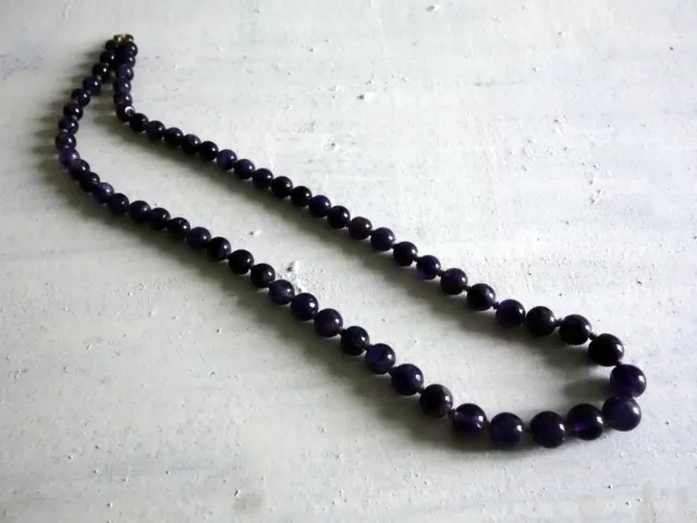 collier améthyste ancien